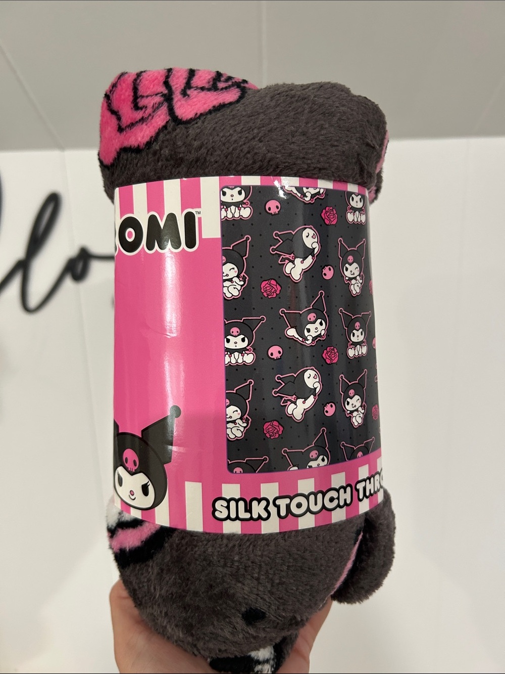 Kuromi Silk Touch Throw Blanket 40x50in
